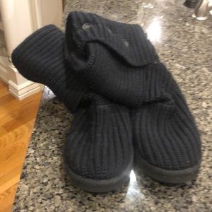 Ugg Black Knit Women’s Boots